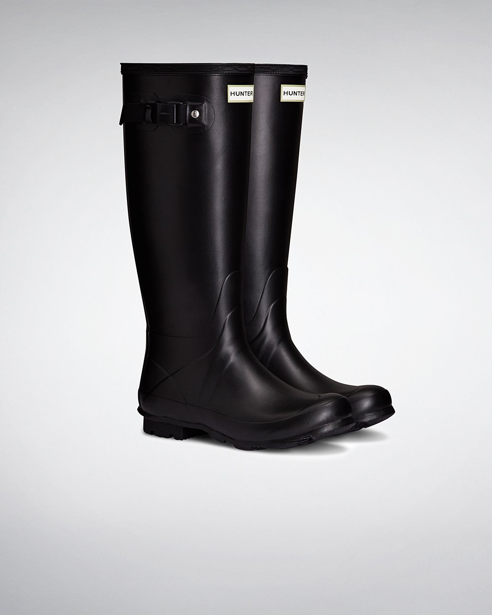 Hunter Norris Field Neoprene Lined Tall Rain Boots - Buy Online Womens Black - PXDYKI415